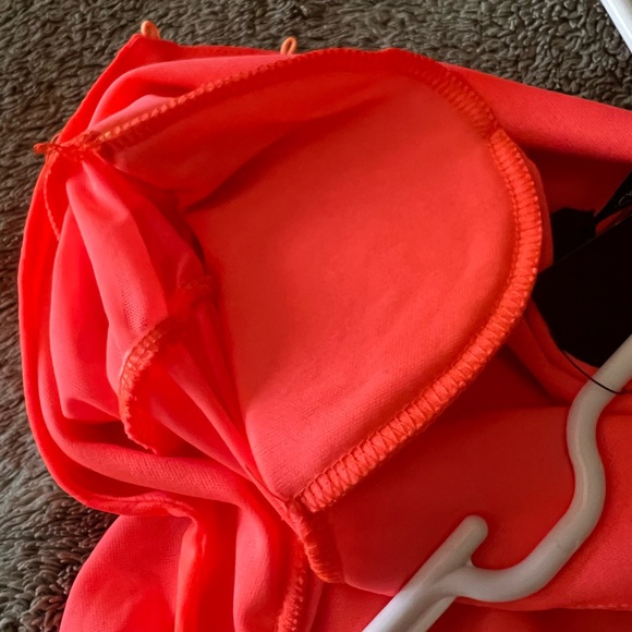 Brand New! Fashion Nova Neon Orange Dress - Picture 9 of 9